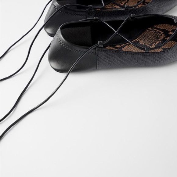 ZARA Ballerina Flats - Picture 6 of 12